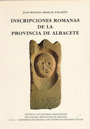 Seller image for Inscripciones romanas de la provincia de Albacete for sale by Librera Cajn Desastre