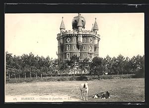 Carte postale Biarritz, Château de Jaqueline