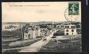 Carte postale Saint-Pair-sur-Mer, vue générale prise de la Grâce-de-Dieu