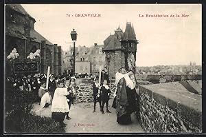 Carte postale Granville, La Bénédiction de la Mer