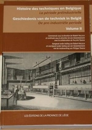 Bild des Verkufers fr Histoire des techniques en Belgique : la priode prindustrielle: Pack en 3 volumes zum Verkauf von Dmons et Merveilles