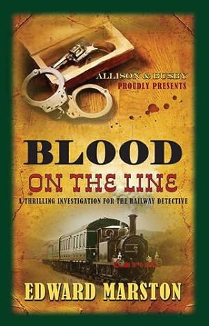Bild des Verkufers fr Blood on the Line: The bestselling Victorian mystery series (Railway Detective 8) zum Verkauf von WeBuyBooks