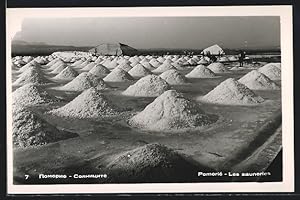 Ansichtskarte Pomorié, Les sauneries, Salzbergwerk