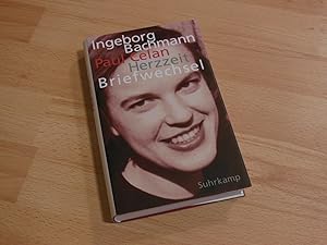 Bild des Verkufers fr Herzzeit. Ingeborg Bachmann - Paul Celan ; der Briefwechsel Mit den Briefwechsel zwischen Paul Celan und Max Frisch sowie zwischen Ingeborg Bachmann und Gisele Celan-Lestrange. zum Verkauf von Antiquariat Hamecher