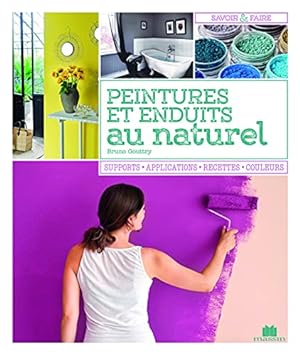 Bild des Verkufers fr Peintures et enduits au naturel: supports applications recettes couleurs zum Verkauf von Dmons et Merveilles