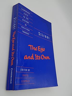 Image du vendeur pour Stirner: The Ego and its Own mis en vente par Lee Madden, Book Dealer