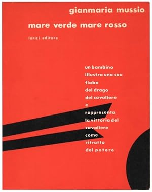 Bild des Verkufers fr Mare verde mare rosso. zum Verkauf von Libreria Alberto Govi di F. Govi Sas