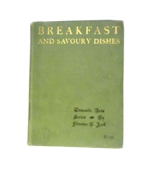 Immagine del venditore per Breakfast and Savoury Dishes venduto da World of Rare Books