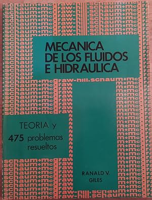 Image du vendeur pour Mecnica de los fluidos e hidrulica mis en vente par Librera Pramo