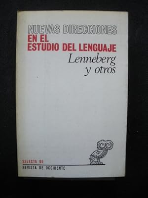 Image du vendeur pour Nuevas direcciones en el estudio del lenguaje mis en vente par Vrtigo Libros