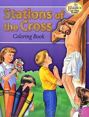 Stations of the Cross Colouring Book