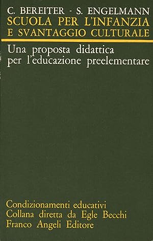 Imagen del vendedor de Scuola per l'infanzia e svantaggio culturale Una proposta didattica per l'educazione preelementare a la venta por Di Mano in Mano Soc. Coop