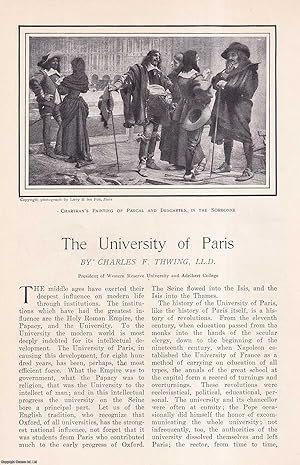 Bild des Verkufers fr The University of Paris. This is an original article from the Harper's Monthly Magazine, 1908. zum Verkauf von Cosmo Books