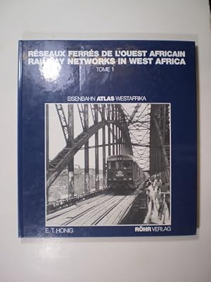 Réseaux Ferrés de L'Ouest Africain. Railway Networks in West Afrika. Eisenbahn Atlas Westafrika. ...