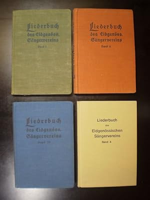 Liederbuch des Eidgenöss. Sängervereins Band 1-4