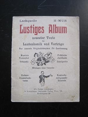 Lachquelle H-Mur Lustiges Album neuester Texte für Lautenkomik und Vorträge.