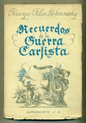 Imagen del vendedor de RECUERDOS DE LA GUERRA CARLISTA (1837-1839) a la venta por Ducable Libros