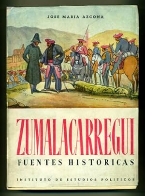 Bild des Verkufers fr ZUMALACARREGUI. Fuentes historicas zum Verkauf von Ducable Libros