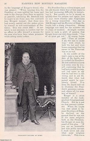 Imagen del vendedor de White Man's Africa: President Kruger. This is an original article from the Harper's Monthly Magazine, 1896. a la venta por Cosmo Books