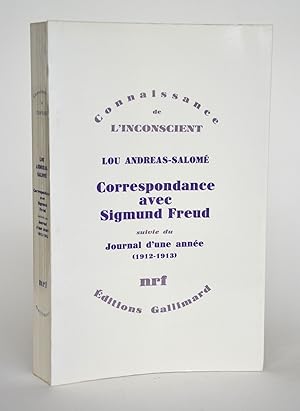 Seller image for Correspondance avec Sigmund Freud suivie du Journal d'une anne (1912-1913) for sale by Librairie Raimbeau