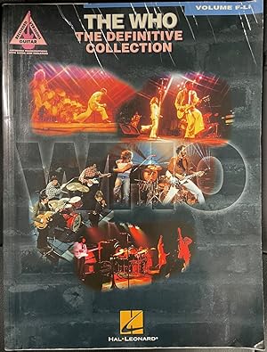 Immagine del venditore per The Who: The Definitive Collection (Volume F-Li) venduto da Recycled Books & Music