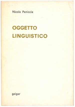 Oggetto linguistico.