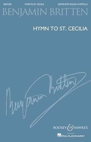 Bild des Verkufers fr Hymn to St Cecilia - SSATB Unaccompanied zum Verkauf von GreatBookPrices