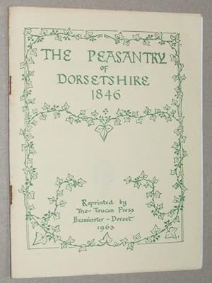 Imagen del vendedor de The Peasantry of Dorsetshire 1846, reprinted from The Illustrated London News, September 5th 1846 a la venta por Nigel Smith Books