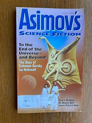 Image du vendeur pour Asimov's Science Fiction June 1998 mis en vente par Scene of the Crime, ABAC, IOBA