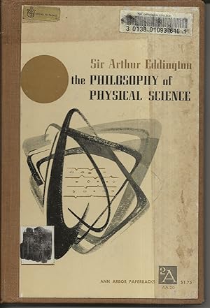 Seller image for The Philosophy of Physical Science for sale by Alan Newby