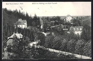 Image du vendeur pour Ansichtskarte Bad Rastenberg i. Thr., Blick ins Mhltal mit Bad Finneck mis en vente par Bartko-Reher