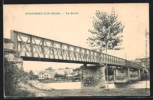 Carte postale Bonnières-sur-Seine, Le Pont