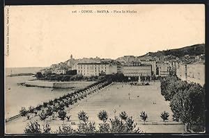Carte postale Bastia, Place St-Nicolas