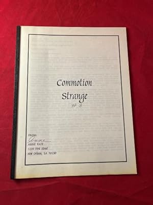 Seller image for Commotion Strange #3 (Anne Rice's Official Newsletter) for sale by Back in Time Rare Books, ABAA, FABA