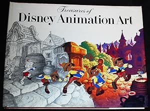 Seller image for Treasures of Disney Animation Art; Preface by Robert E. Abrams; Introduction by John Canemaker for sale by Classic Books and Ephemera, IOBA