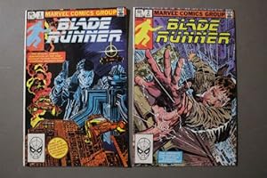 Immagine del venditore per BLADE RUNNER Comic Book Set of #1 and #2 ( 1982; Marvel Comics Pub. Full Color; BLADERUNNER is Based on Do Androids Dream of Electric Sheep? By Philip K. Dick; Movie Story; Williamson Art) Complete SET of Both Issues = #1 and #2 venduto da Comic World