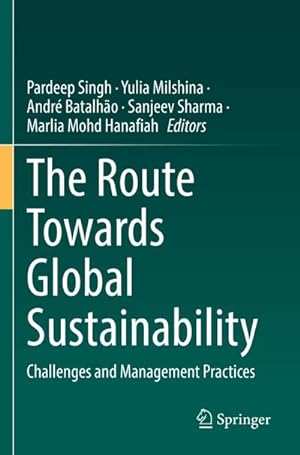 Bild des Verkufers fr The Route Towards Global Sustainability : Challenges and Management Practices zum Verkauf von AHA-BUCH GmbH