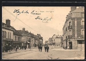 Carte postale Troyes, Rue Voltaire