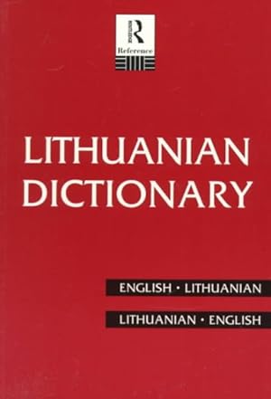 Image du vendeur pour Lithuanian Dictionary : English-Lithuanian, Lithuanian-English mis en vente par GreatBookPricesUK