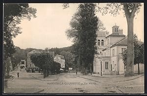 Carte postale Marnes-la-Coquette, La Mairie
