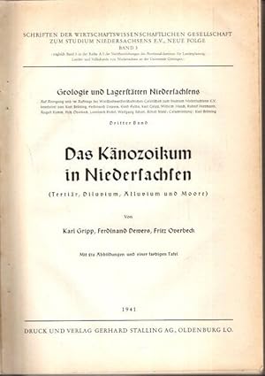 Seller image for Das Knozoikum in Niedersachsen (Tertir, Diluvium, Alluvium und Moore). (Reihe: Geologie und Lagersttten Niedersachsens. 3. Band) Reihe A1). for sale by nika-books, art & crafts GbR