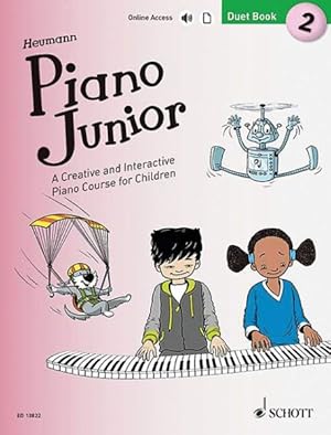 Seller image for Piano Junior Duet : A Creative and Interactive Piano Course for Children for sale by GreatBookPrices
