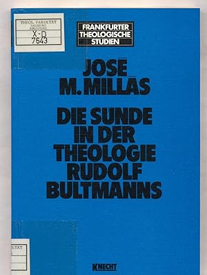 Image du vendeur pour Die Snde in der Theologie Rudolf Bultmanns mis en vente par avelibro OHG