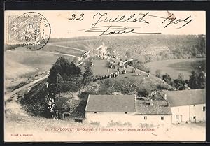 Carte postale Riaucourt, Pelerinage a Notre-Dame de Mechineix