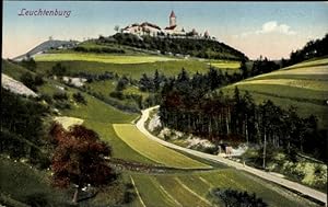 Ansichtskarte / Postkarte Kahla im Saale Holzland Kreis Thüringen, Umgebung mit Leuchtenburg