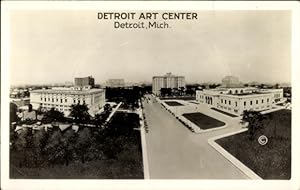 Ansichtskarte / Postkarte Detroit Michigan USA, Detroit Art Center