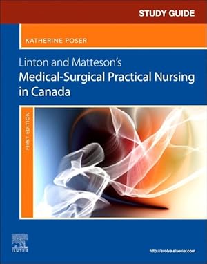 Image du vendeur pour Study Guide for Linton and Matteson's Medical-surgical Practical Nursing in Canada mis en vente par GreatBookPricesUK