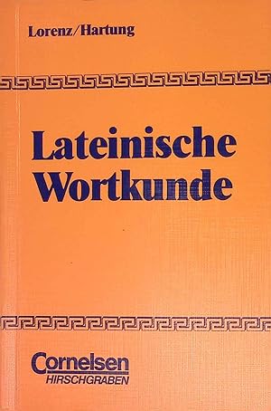 Image du vendeur pour Lateinische Wortkunde. mis en vente par books4less (Versandantiquariat Petra Gros GmbH & Co. KG)
