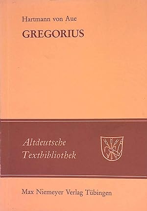 Imagen del vendedor de Gregorius. Altdeutsche Textbibliothek ; Nr. 2 a la venta por books4less (Versandantiquariat Petra Gros GmbH & Co. KG)