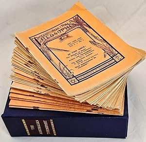 Bild des Verkufers fr The Australian Theosophist (1926-1931) zum Verkauf von Muir Books -Robert Muir Old & Rare Books - ANZAAB/ILAB